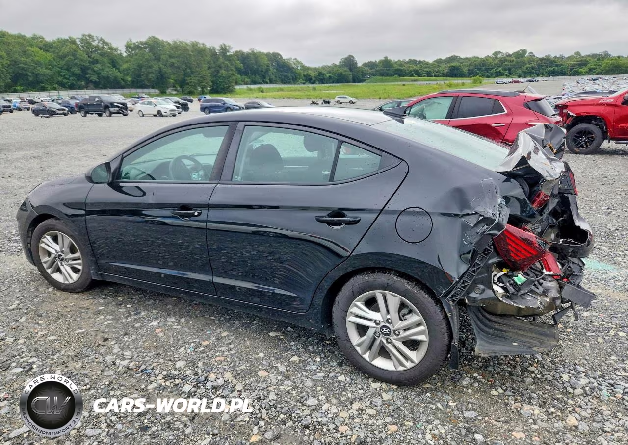 2020 Hyundai Elantra Sel VIN:KMHD84LF0LU077686 - 2