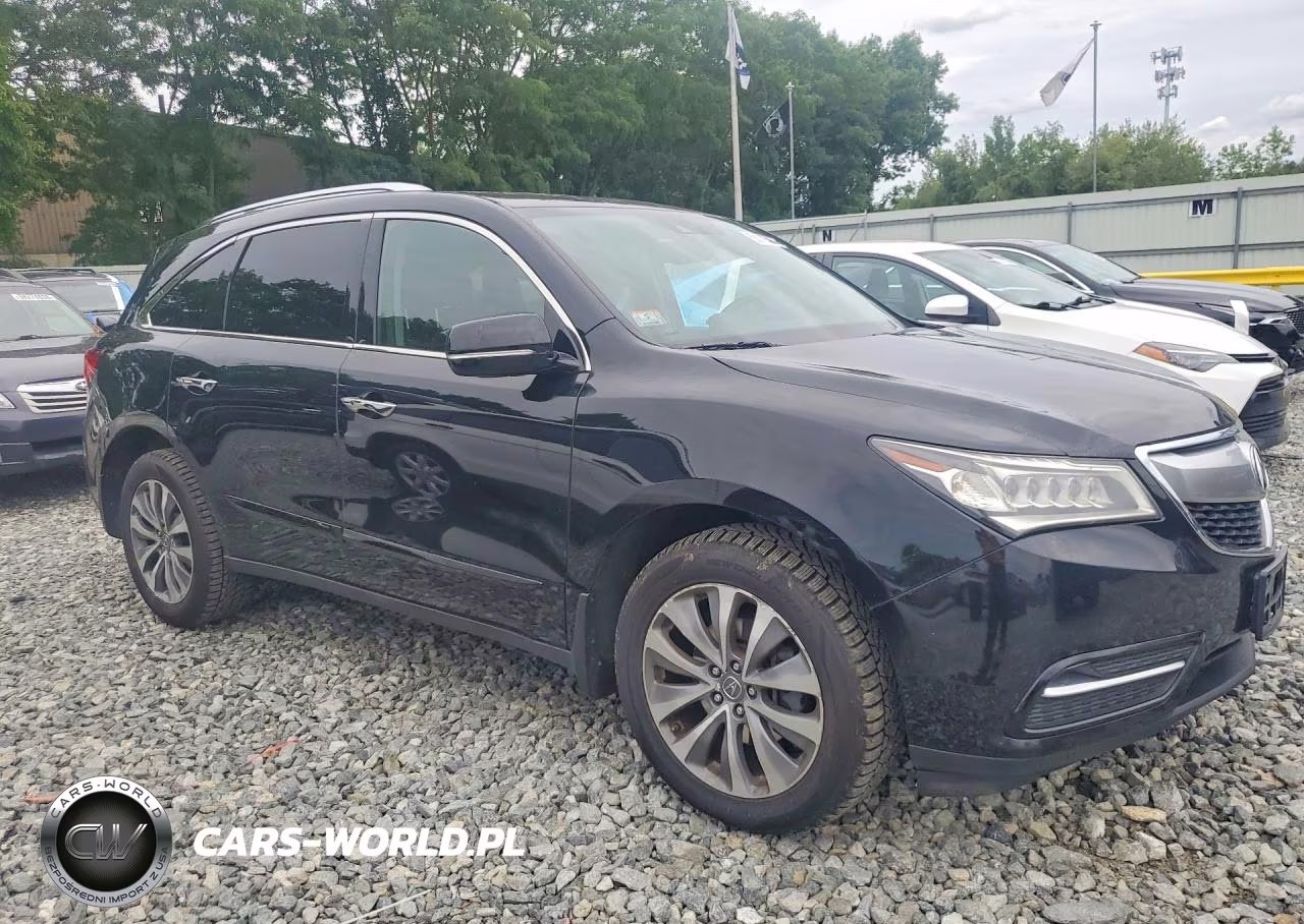2015 Acura Mdx Technology VIN:5FRYD4H43FB027319 - 4