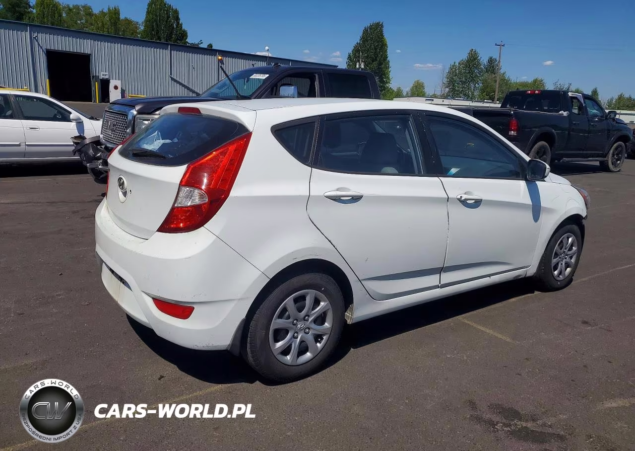 2013 Hyundai Accent Gs VIN:KMHCT5AE5DU063553 - 3