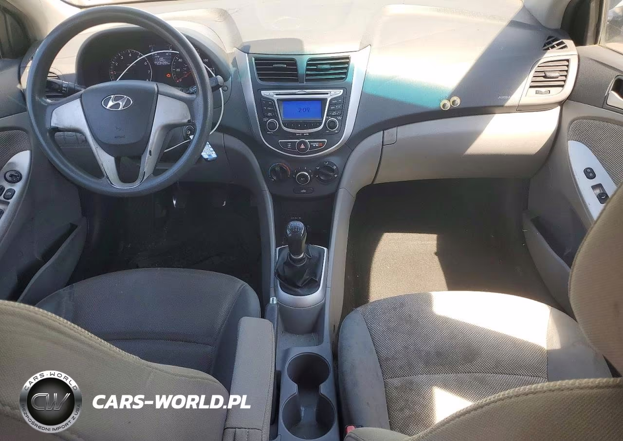 2013 Hyundai Accent Gs VIN:KMHCT5AE5DU063553 - 8