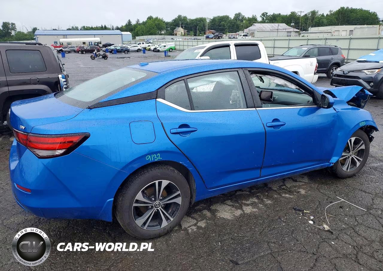2021 Nissan Sentra Sv VIN:3N1AB8CV5MY316884 - 3
