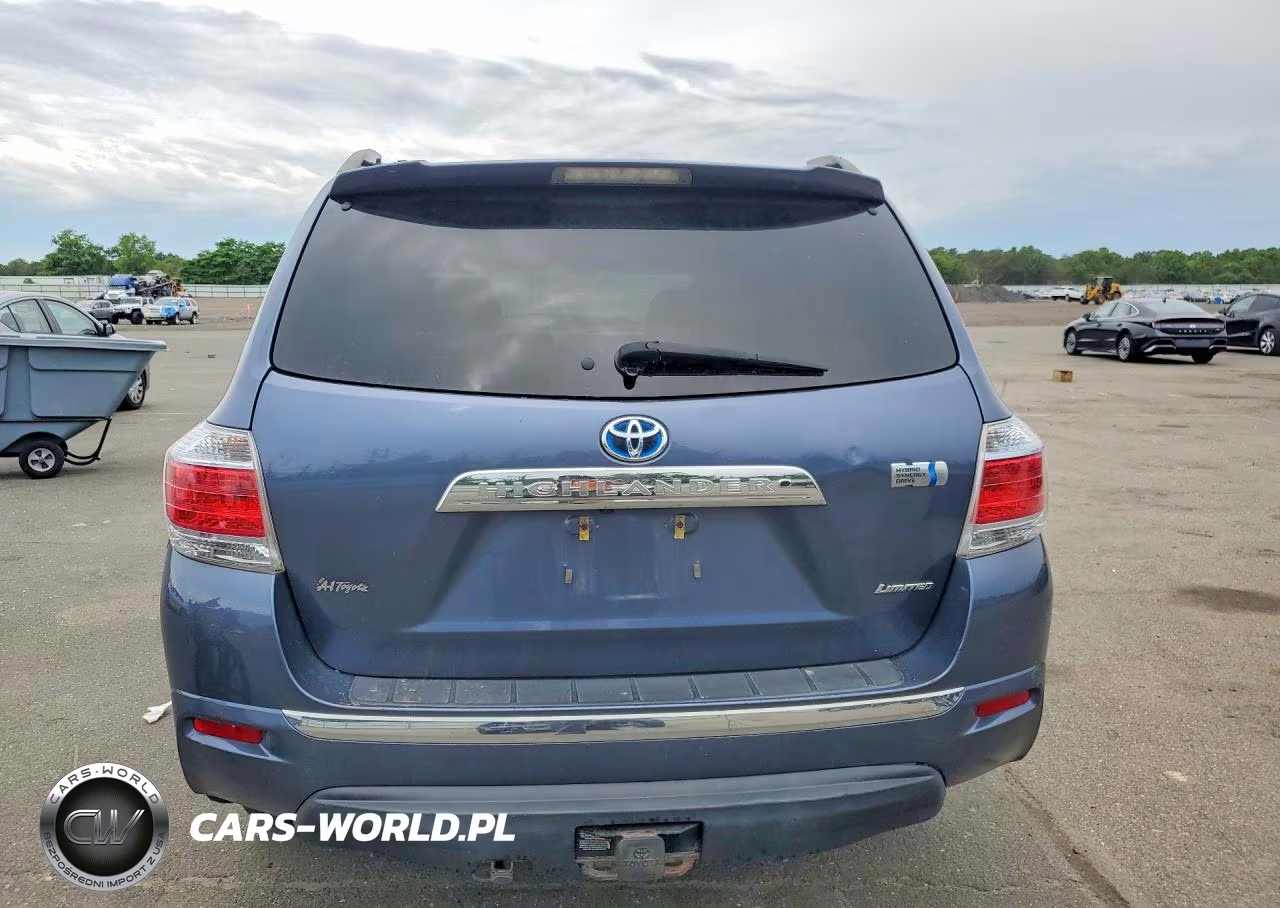2012 Toyota Highlander Hybrid Limited VIN:JTEDC3EH5C2007801 - 6
