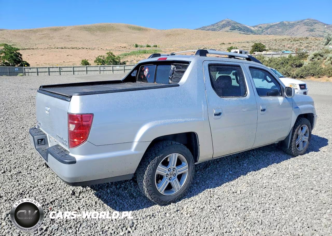 2009 Honda Ridgeline Rtl VIN:2HJYK16509H501433 - 3