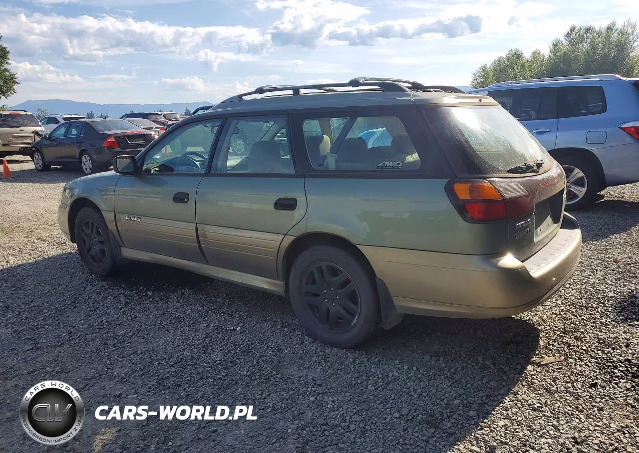 2004 Subaru Legacy Outback Awp VIN:4S3BH675247612333 - 2