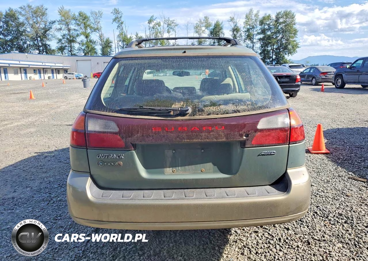 2004 Subaru Legacy Outback Awp VIN:4S3BH675247612333 - 6