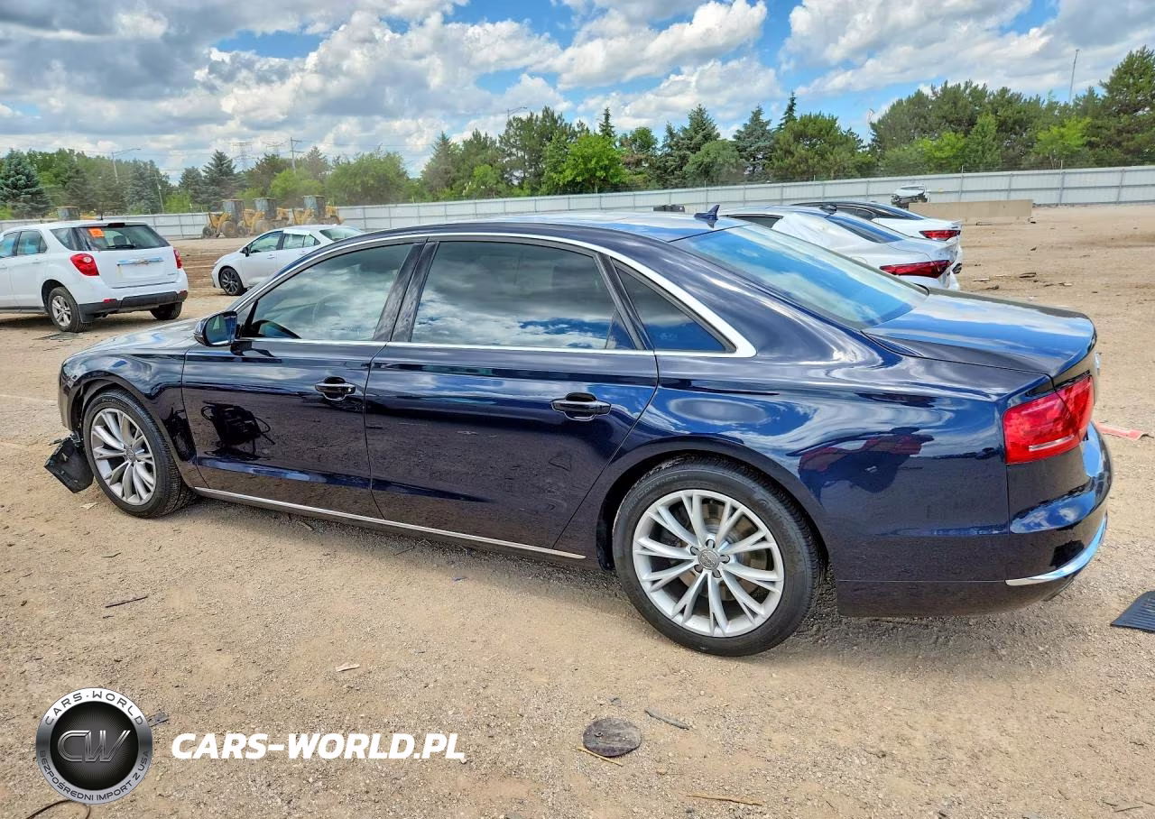 2012 Audi A8 L Quattro VIN:WAURVAFD4CN015758 - 2