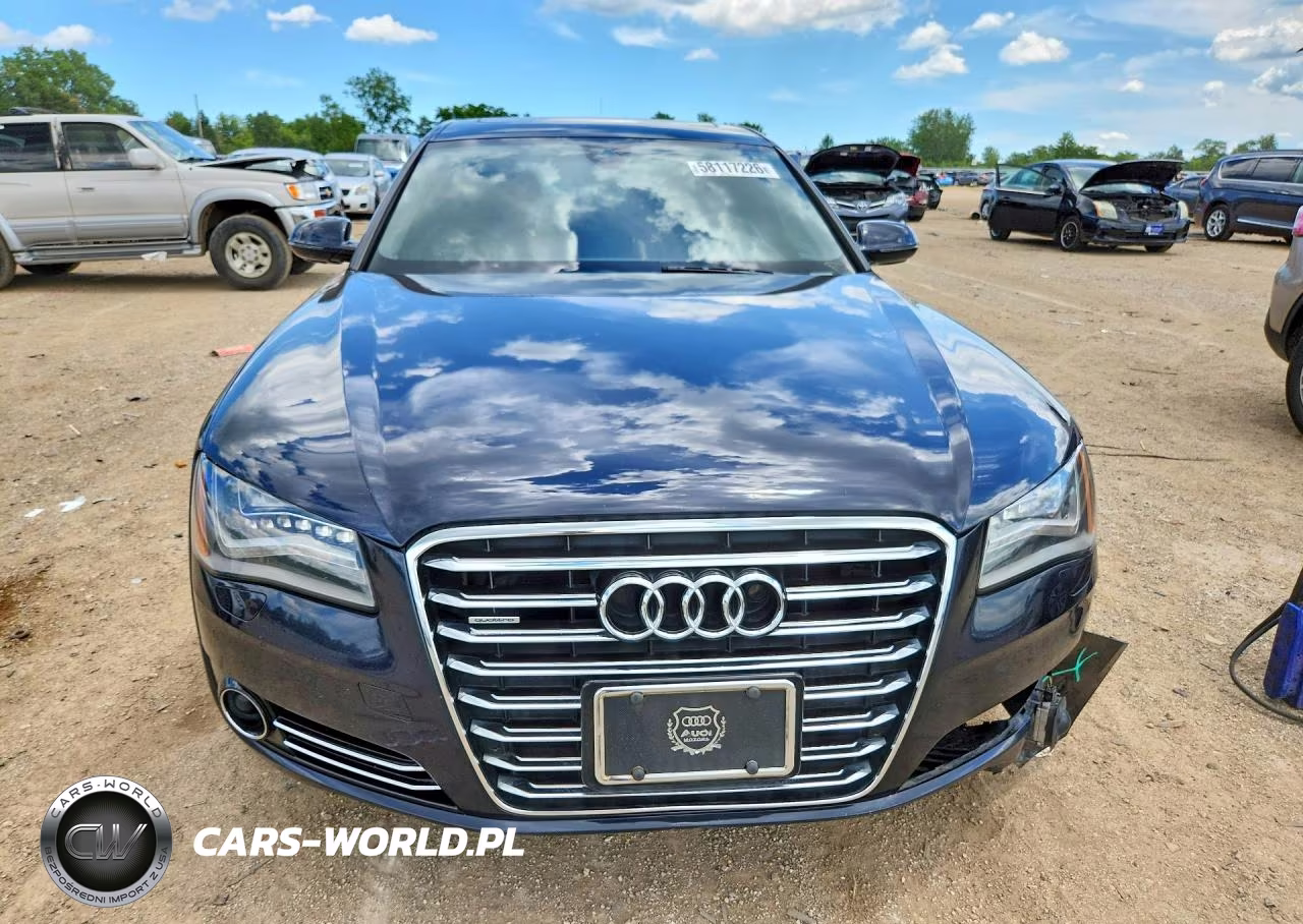 2012 Audi A8 L Quattro VIN:WAURVAFD4CN015758 - 5