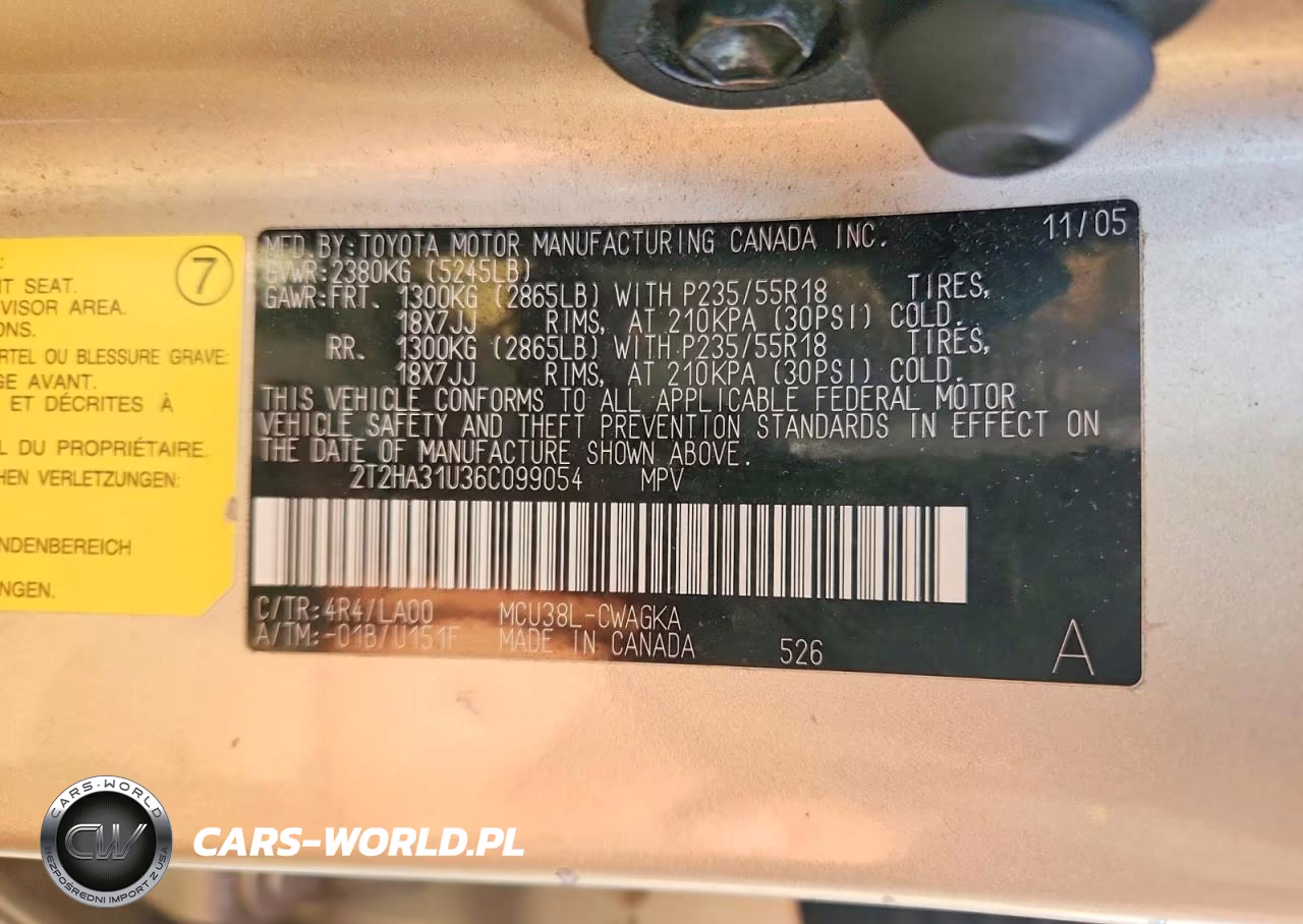 2006 Lexus Rx 330 VIN:2T2HA31U36C099054 - 13
