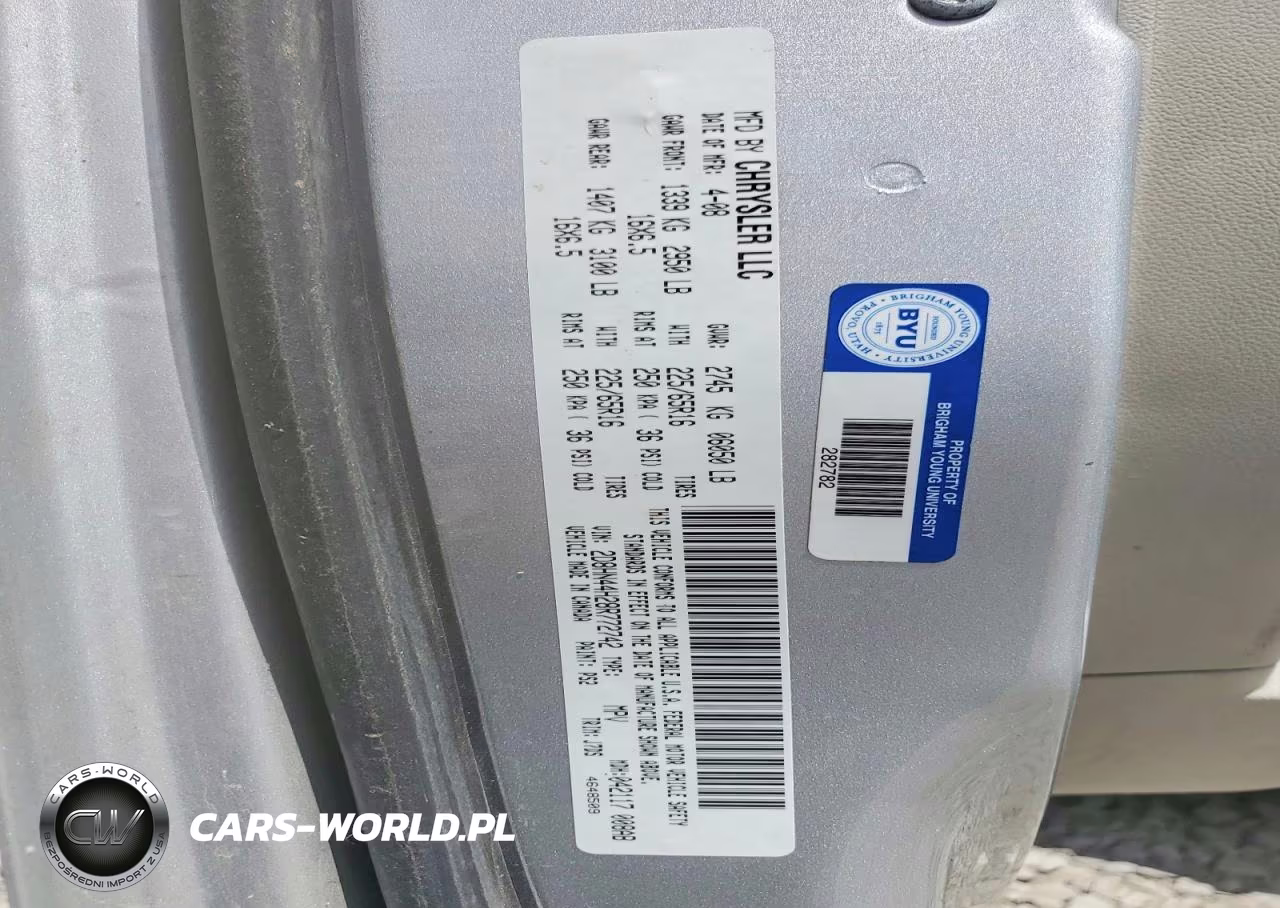 2008 Dodg Grand Caravan VIN:2D8HN44H28R772742 - 13