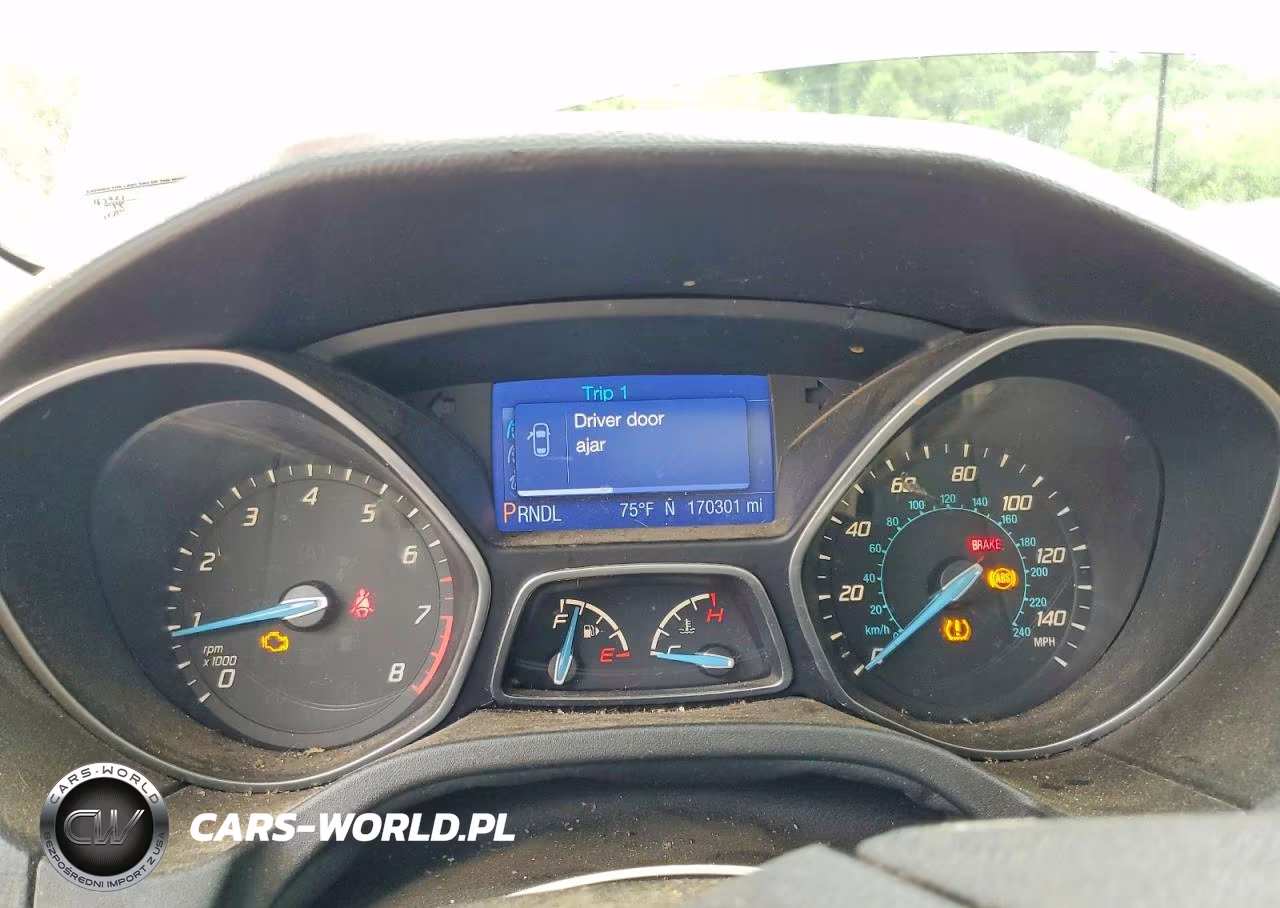 2013 Ford Focus Se VIN:1FADP3F28DL105449 - 9