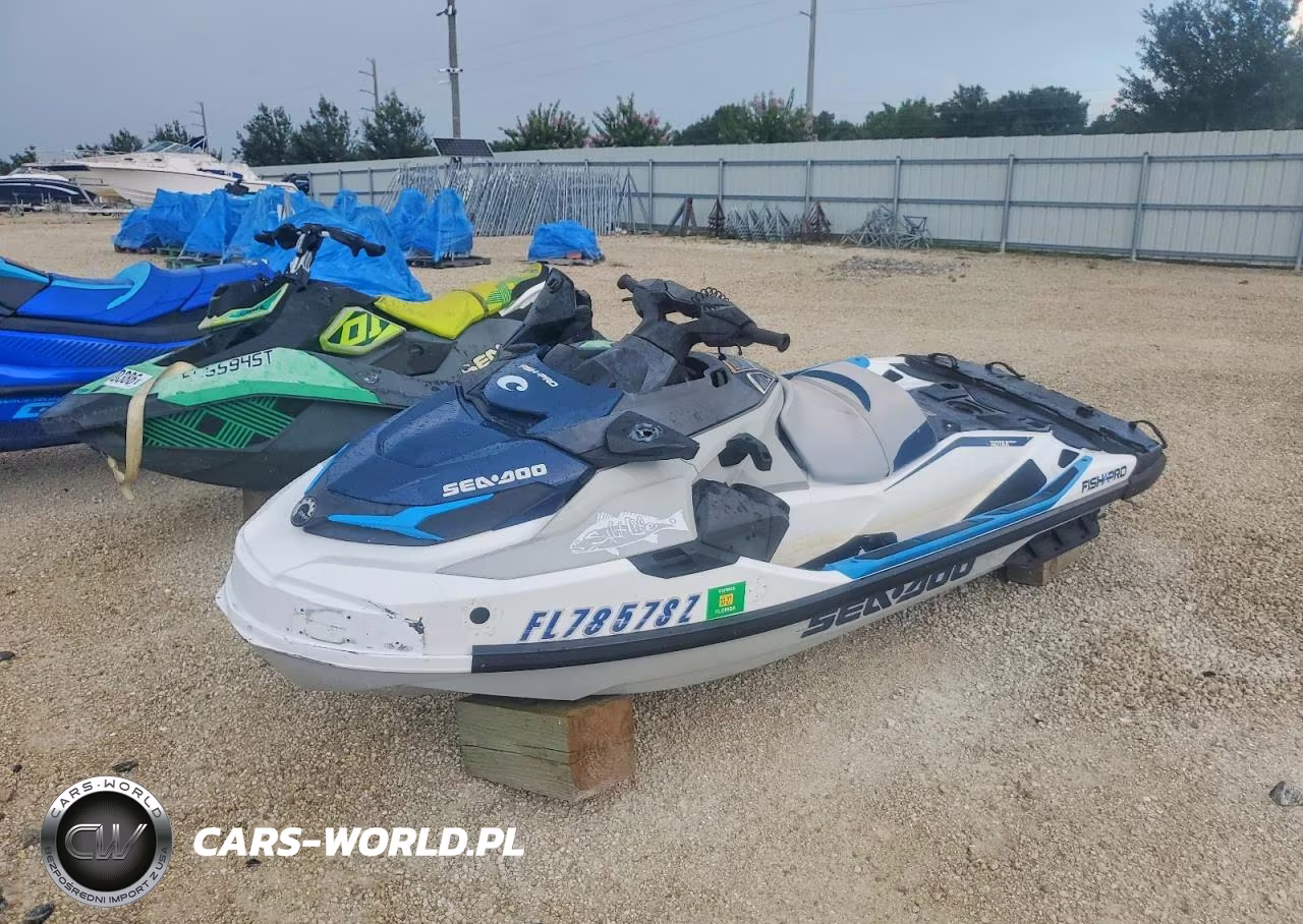 2021 Ydv Seadoo Fish Pro VIN:YDV84005E121 - 2
