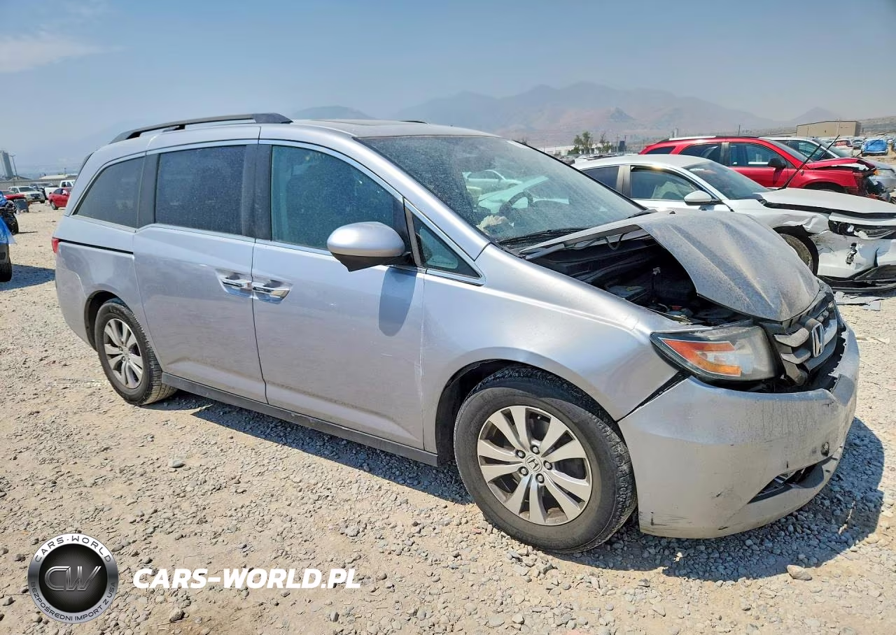 2017 Honda Odyssey Exl VIN:5FNRL5H64HB019474 - 4