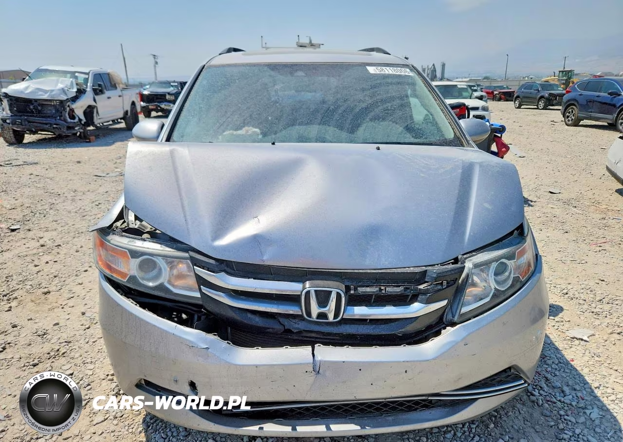 2017 Honda Odyssey Exl VIN:5FNRL5H64HB019474 - 5