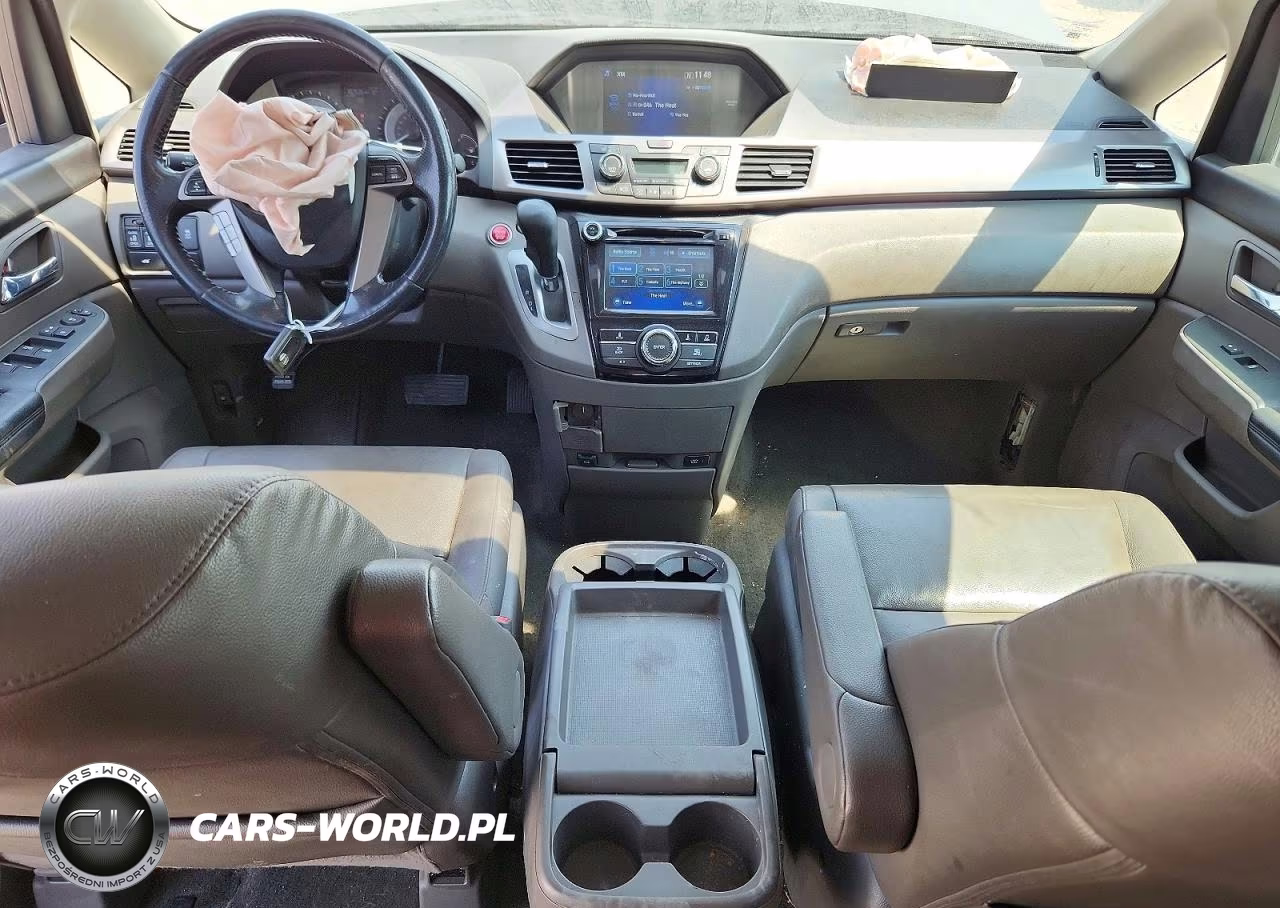 2017 Honda Odyssey Exl VIN:5FNRL5H64HB019474 - 8