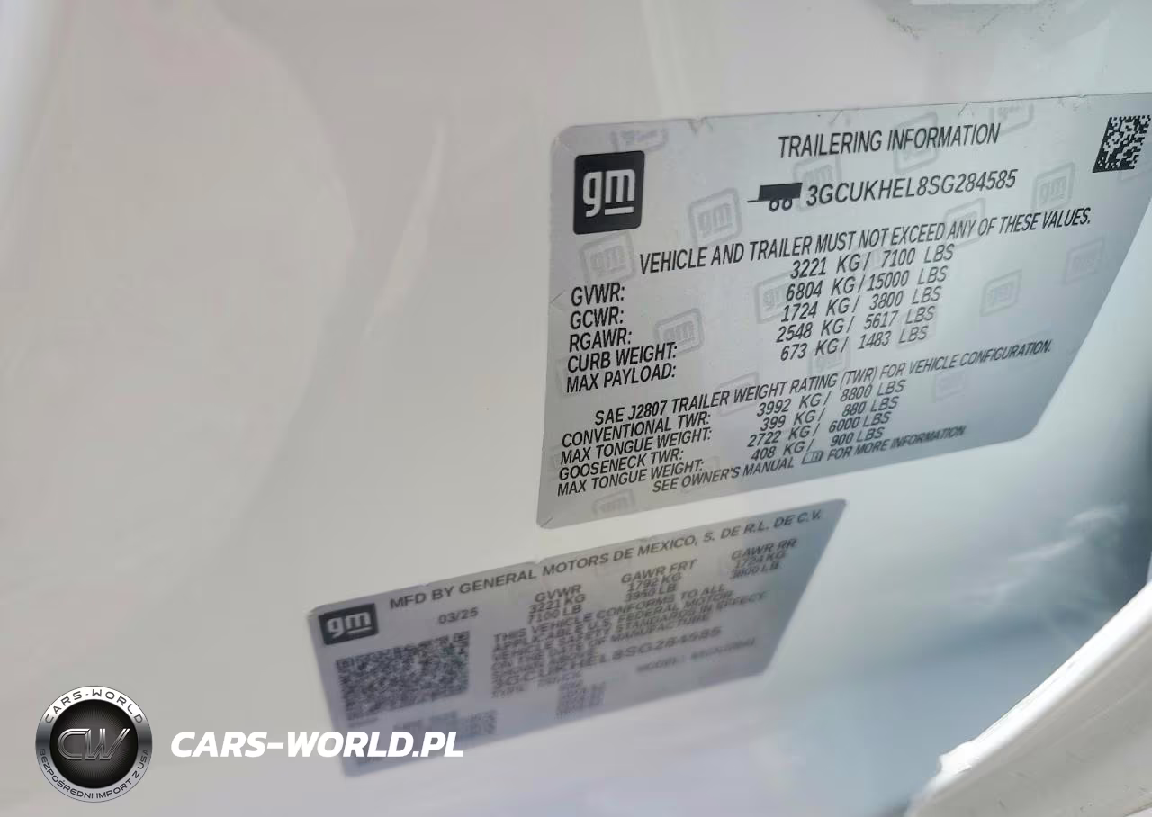 2025 Chevrolet Silverado K1500 Zr2 VIN:3GCUKHEL8SG284585 - 12