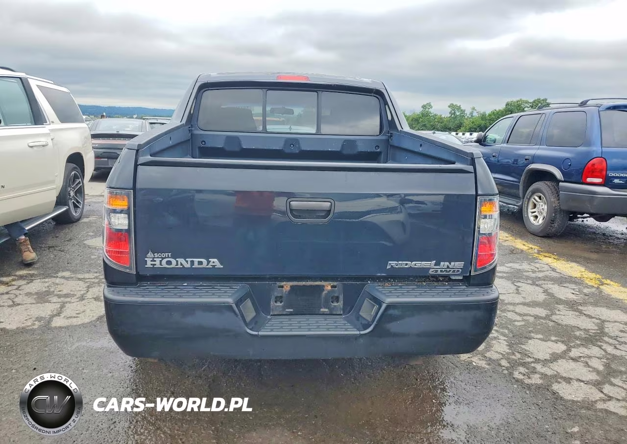 2006 Honda Ridgeline Rt VIN:2HJYK16296H562300 - 6