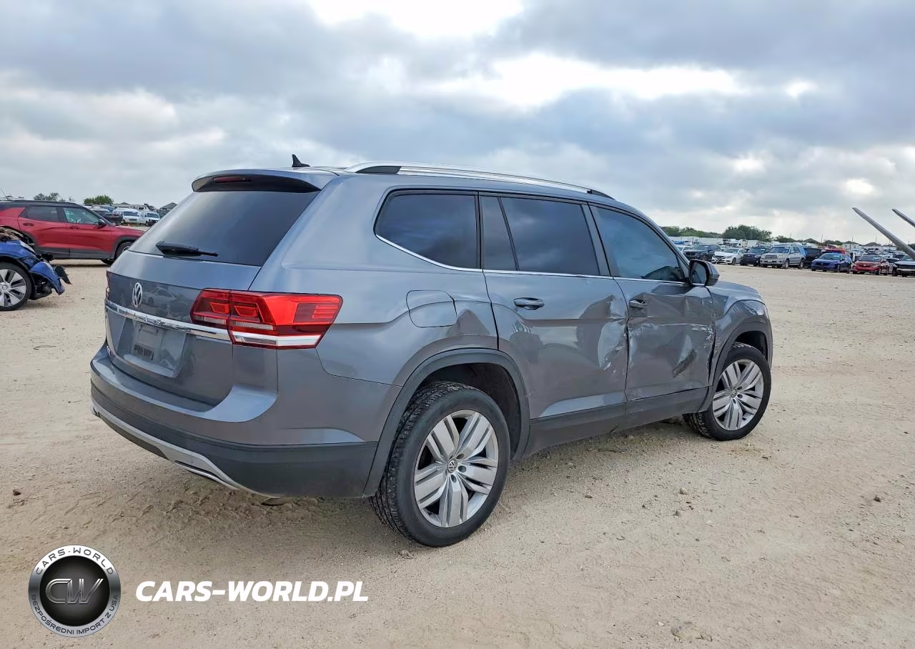 2019 Volkswagen Atlas Se VIN:1V2DP2CA3KC590496 - 3