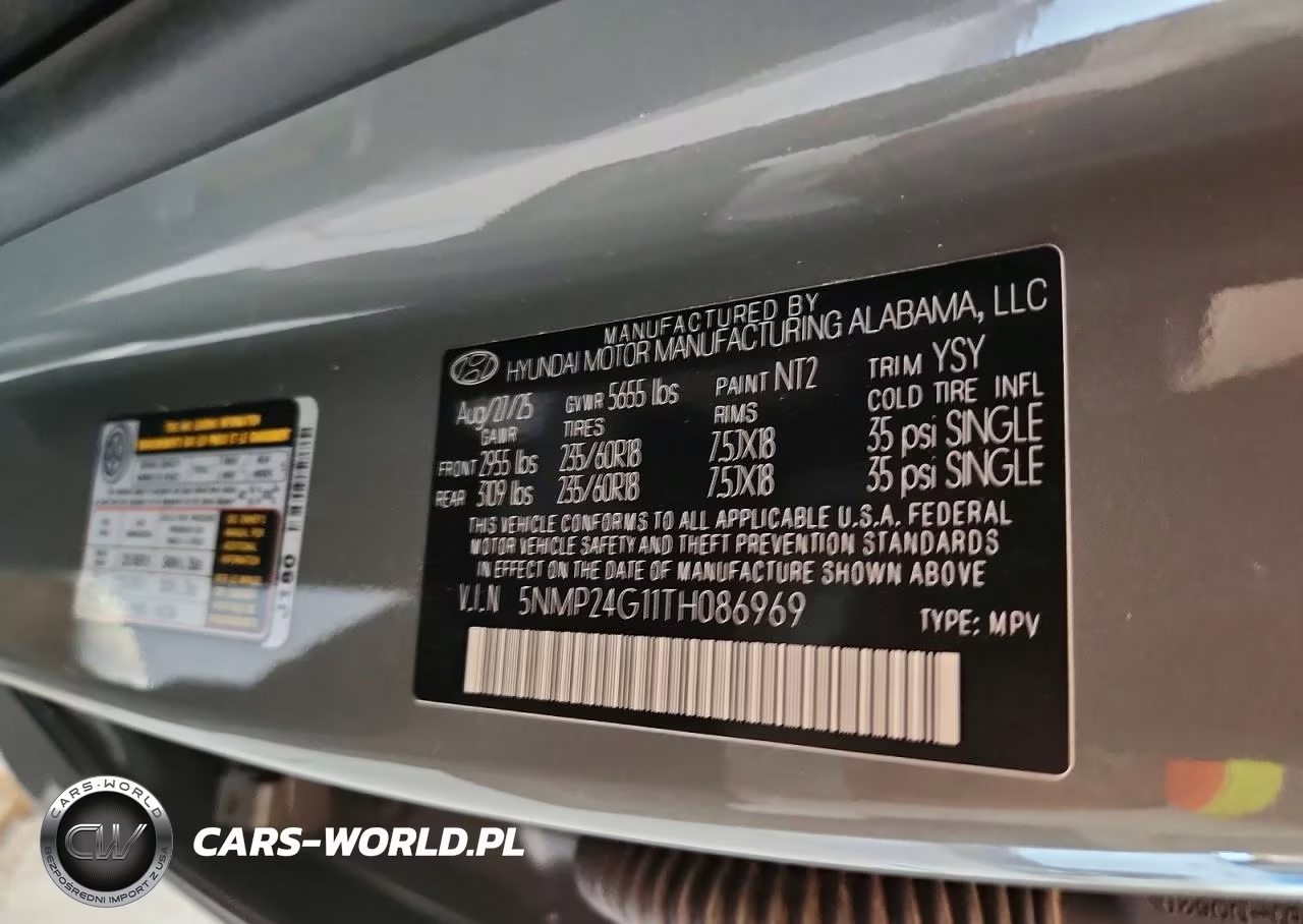 2026 Hyundai Santa Fe Sel VIN:5NMP24G11TH086969 - 13