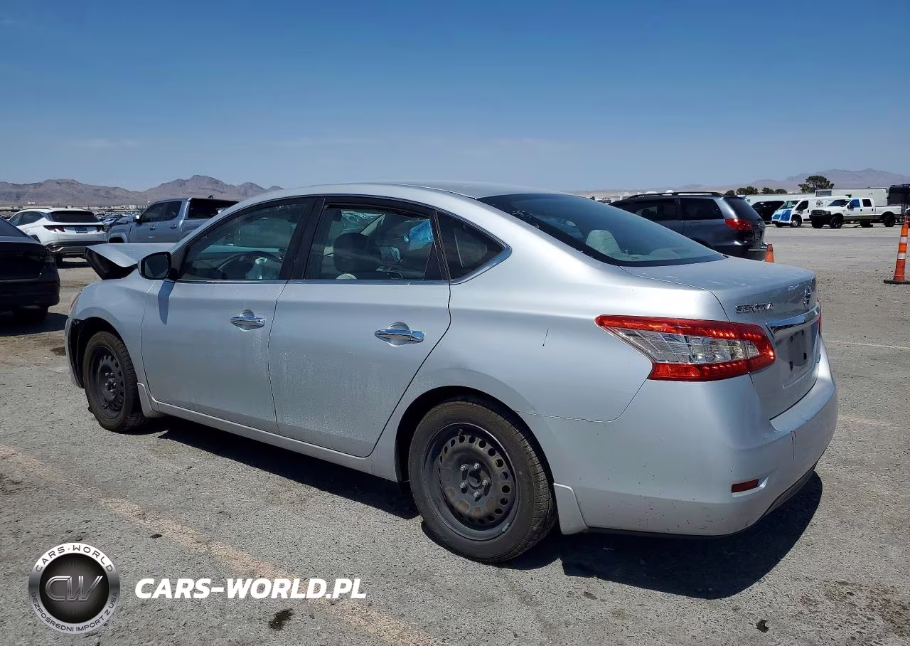 2013 Nissan Sentra S VIN:3N1AB7AP1DL619933 - 2