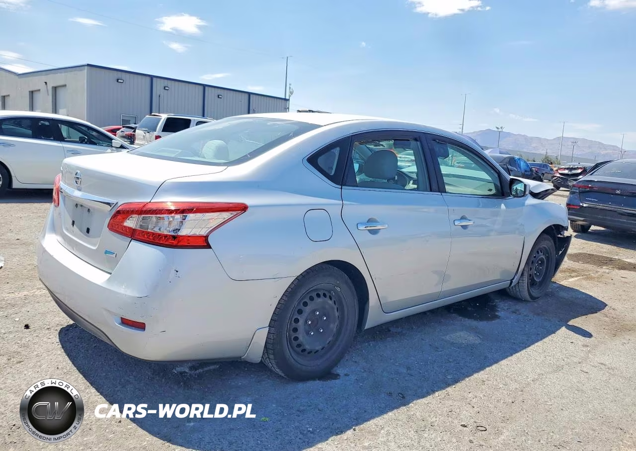 2013 Nissan Sentra S VIN:3N1AB7AP1DL619933 - 3