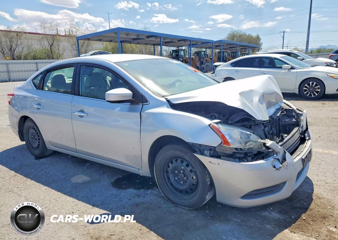 2013 Nissan Sentra S VIN:3N1AB7AP1DL619933 - 4