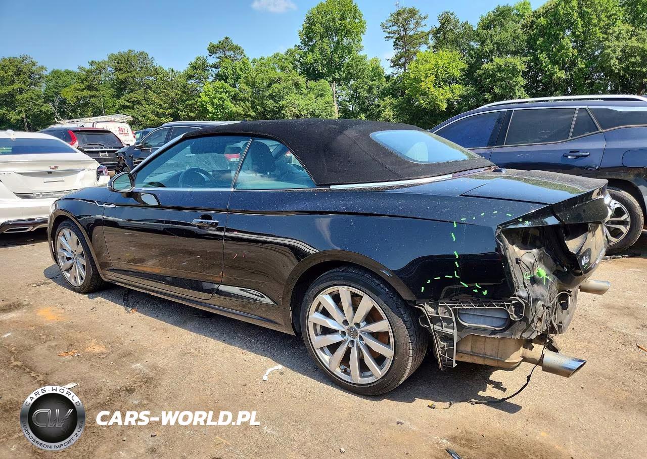2018 Audi A5 Premium VIN:WAUWNGF58JN009537 - 2