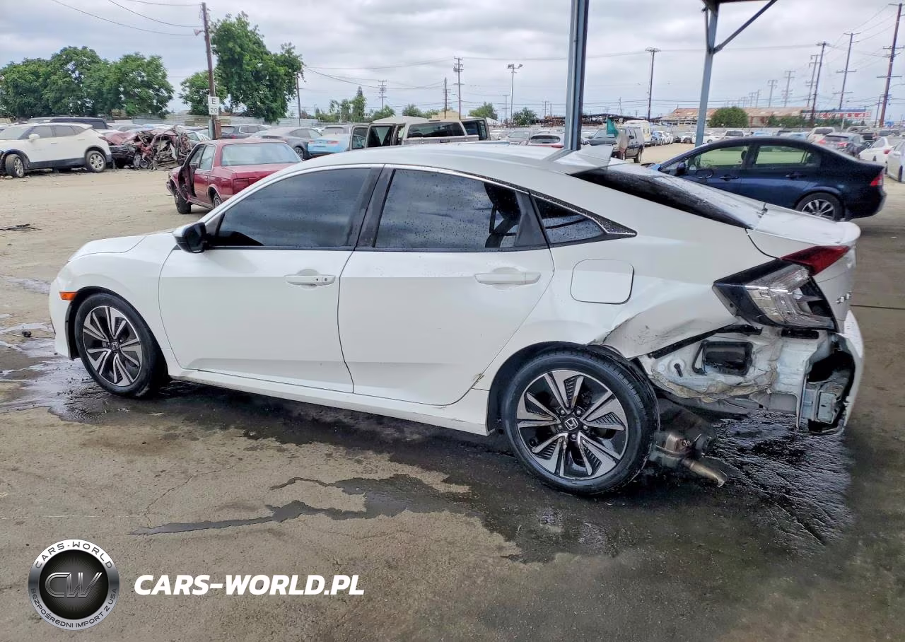 2018 Honda Civic Ex VIN:JHMFC1F39JX035832 - 2