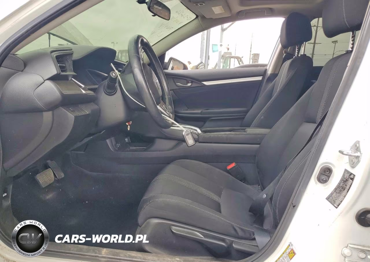 2018 Honda Civic Ex VIN:JHMFC1F39JX035832 - 7