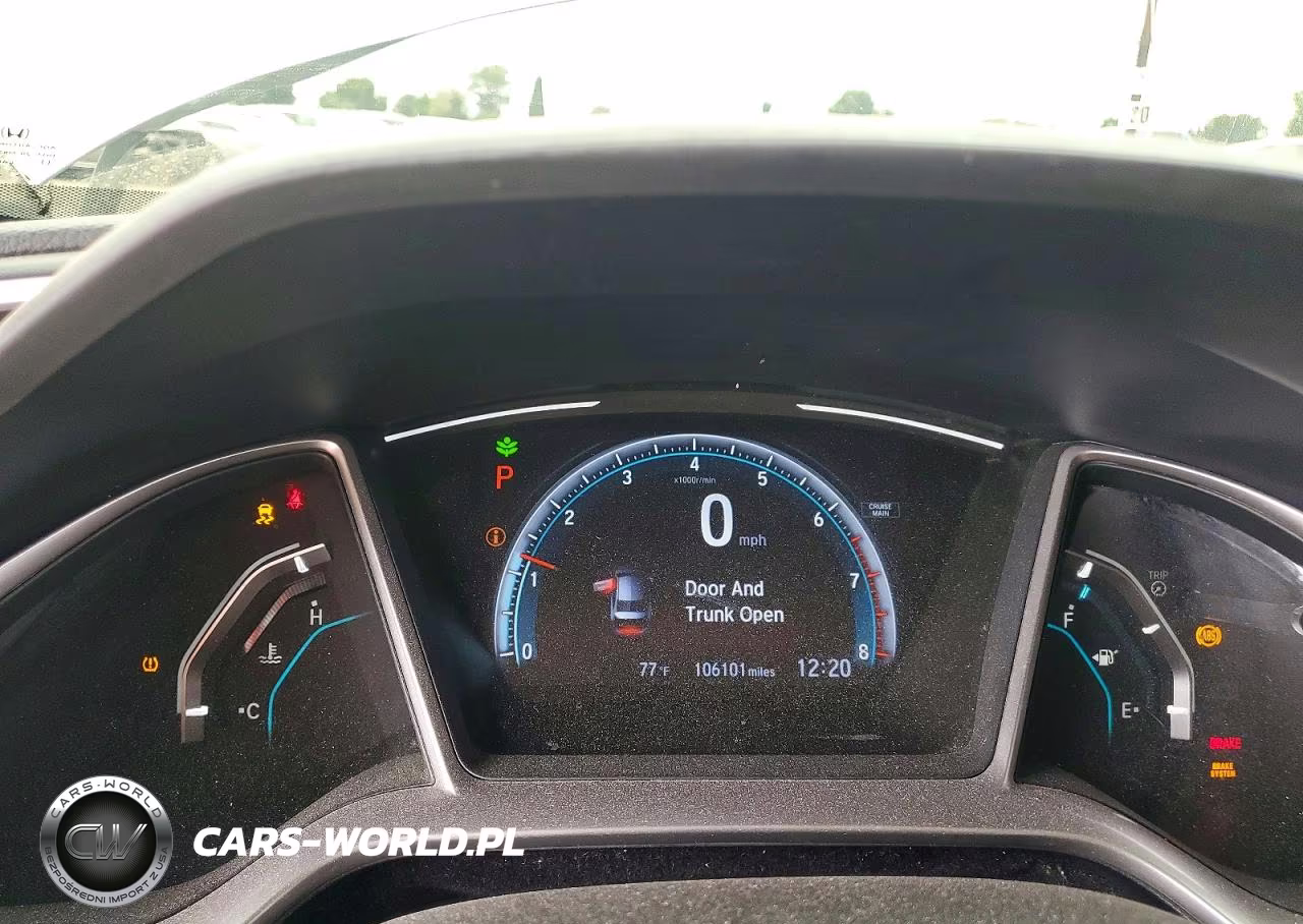 2018 Honda Civic Ex VIN:JHMFC1F39JX035832 - 9