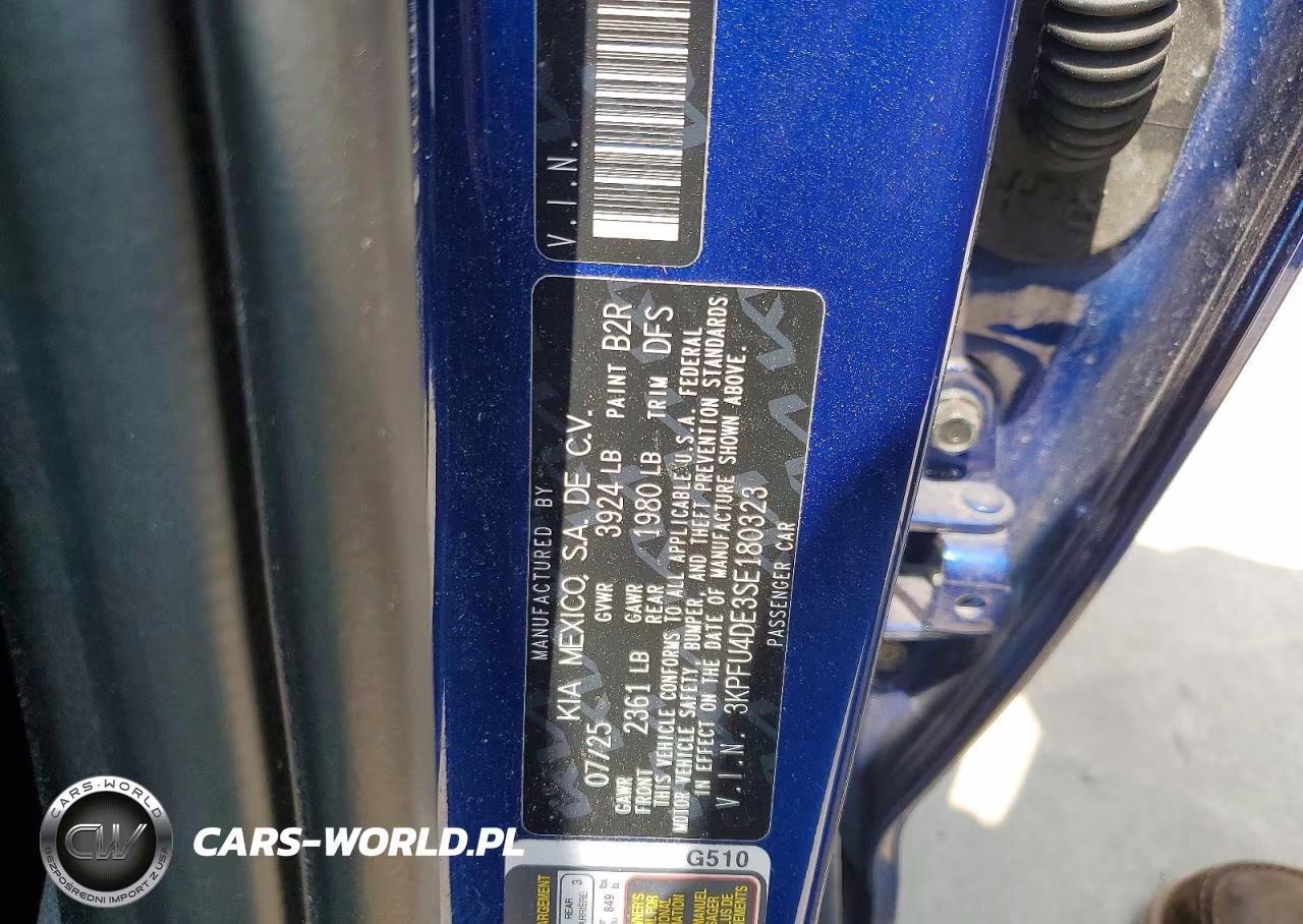 2025 Kia K4 Ex VIN:3KPFU4DE3SE180323 - 12