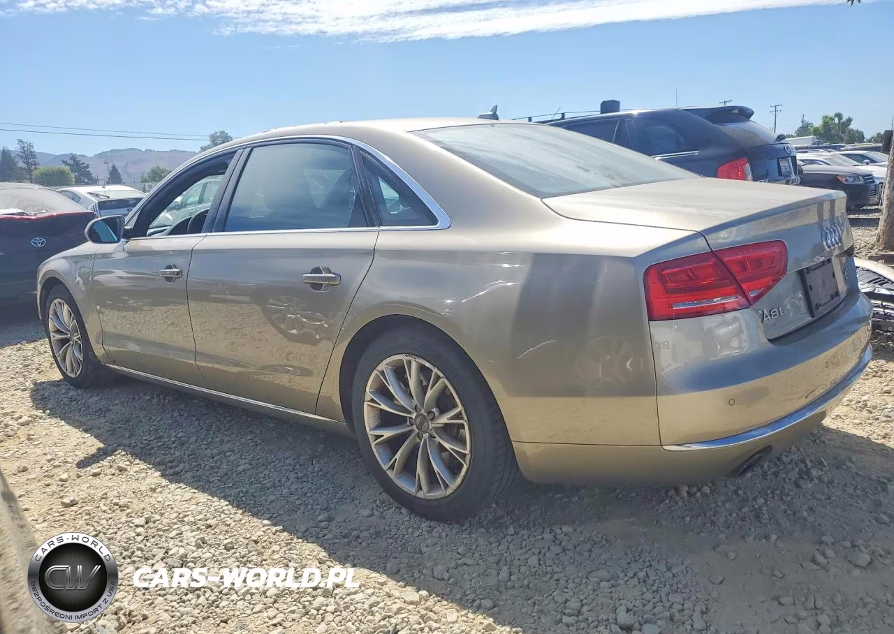 2012 Audi A8 L Quattro VIN:WAURVAFD8CN004231 - 2