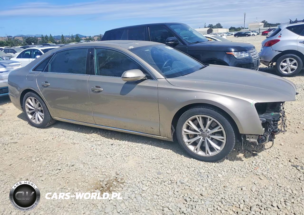 2012 Audi A8 L Quattro VIN:WAURVAFD8CN004231 - 4