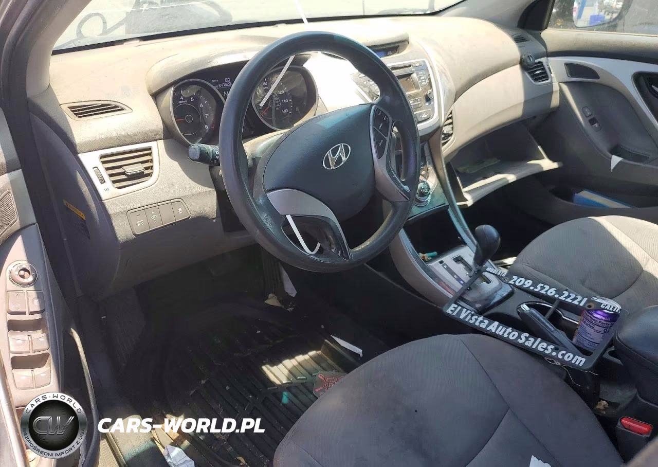 2013 Hyundai Elantra Gls VIN:5NPDH4AE4DH339753 - 8