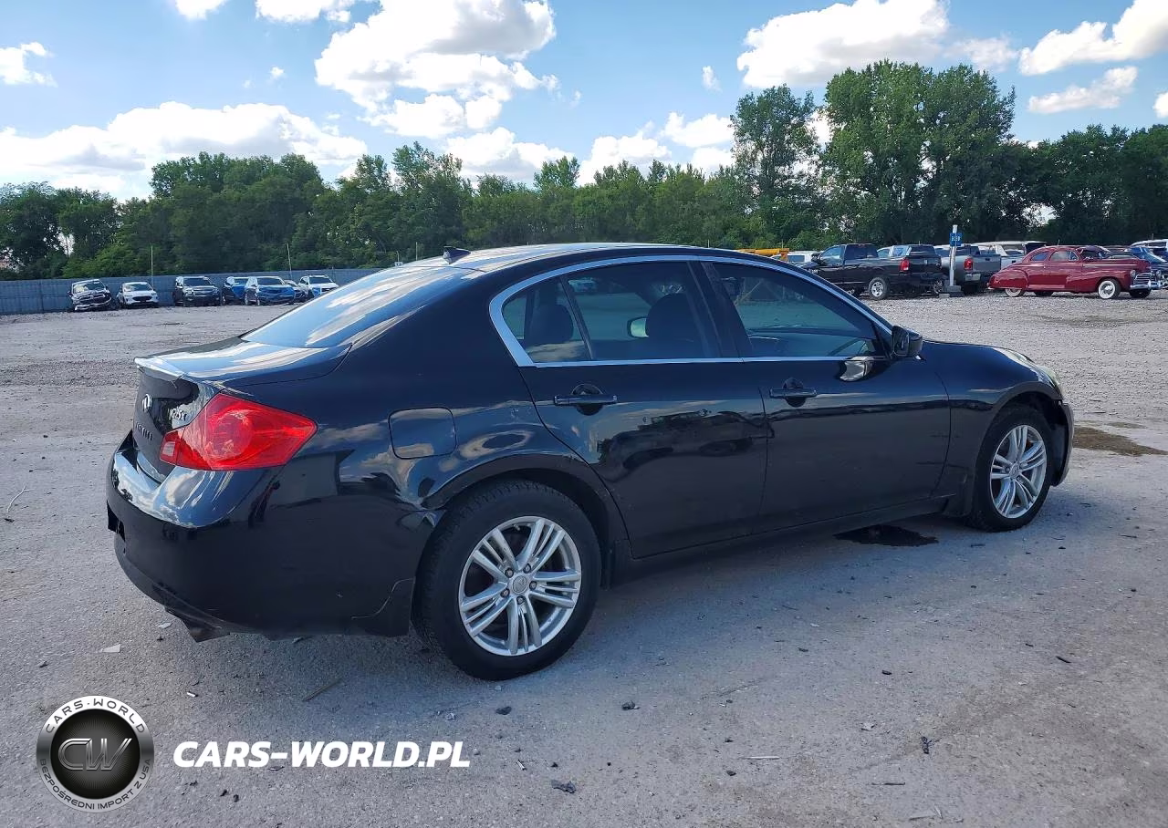 2011 Infiniti G25 Sedan X VIN:JN1DV6AR4BM650984 - 3