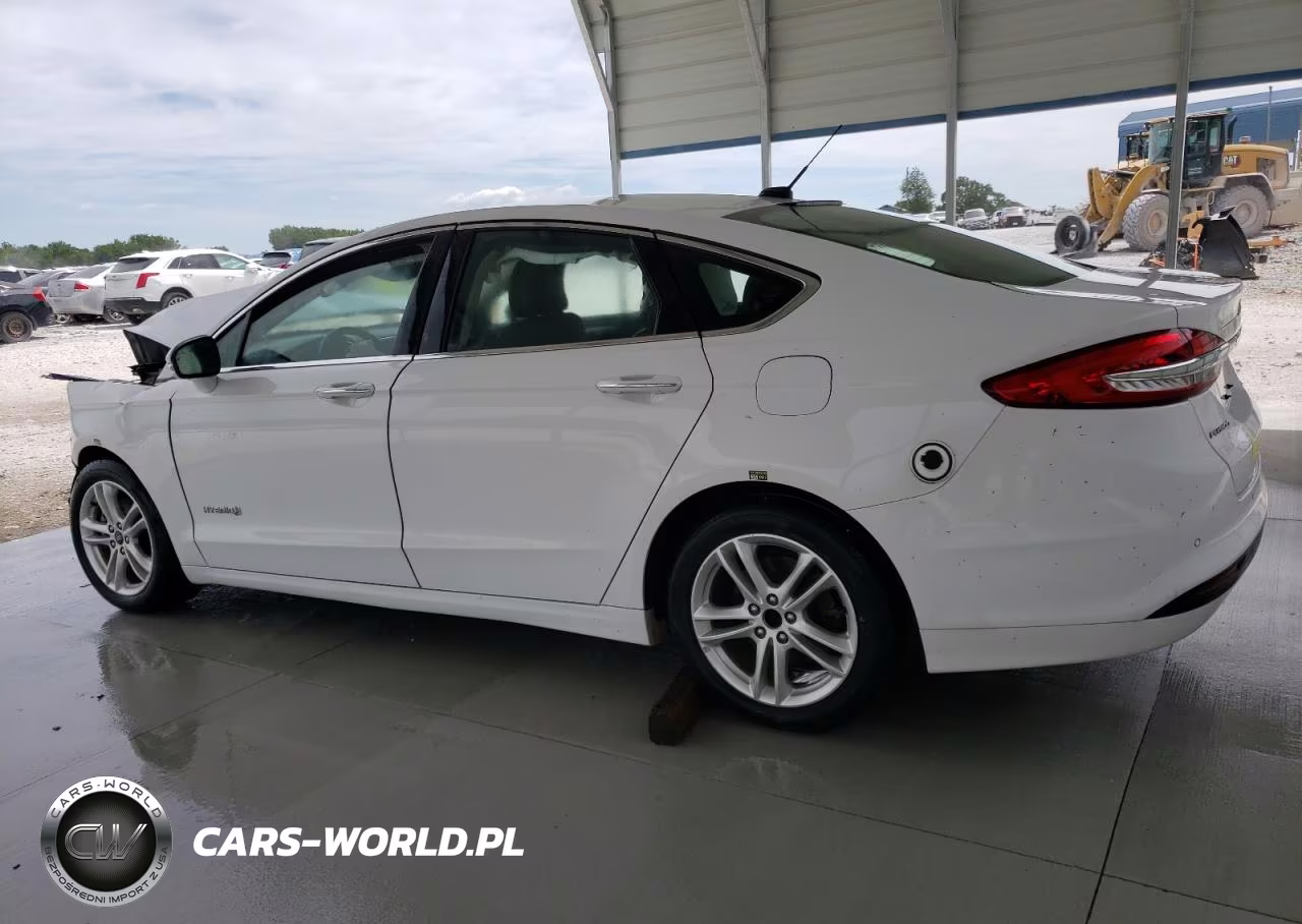 2018 Ford Fusion Se Hybrid VIN:3FA6P0LU2JR118630 - 2
