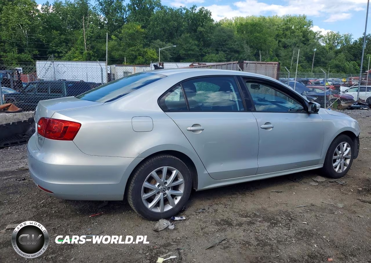 2011 Volkswagen Jetta Se VIN:3VWDZ7AJXBM307387 - 3