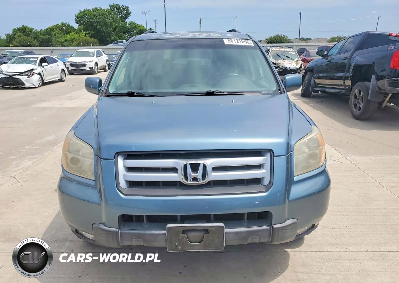 2007 Honda Pilot Exl VIN:5FNYF28767B030968 - 5