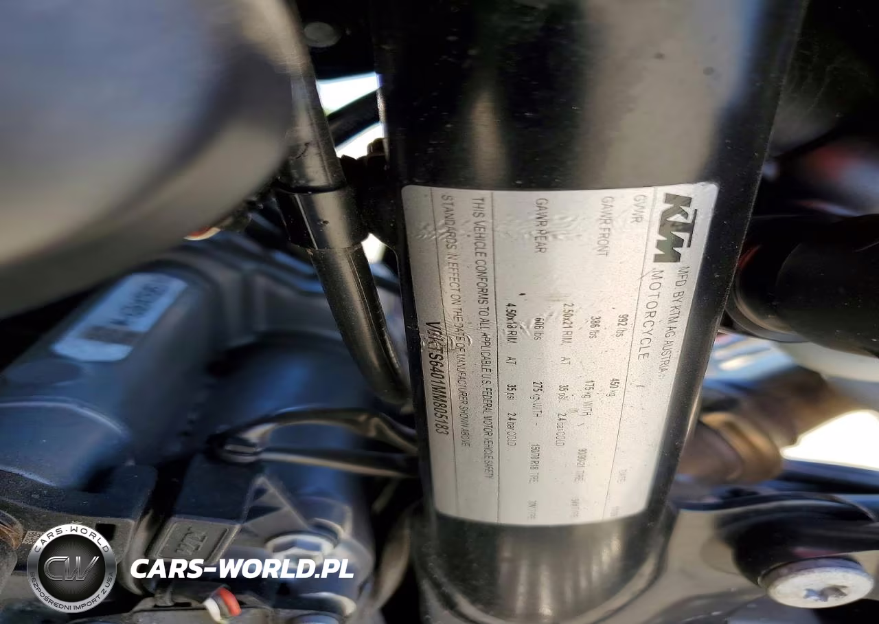2021 Ktm 890 Adventure VIN:VBKTS6401MM805183 - 9