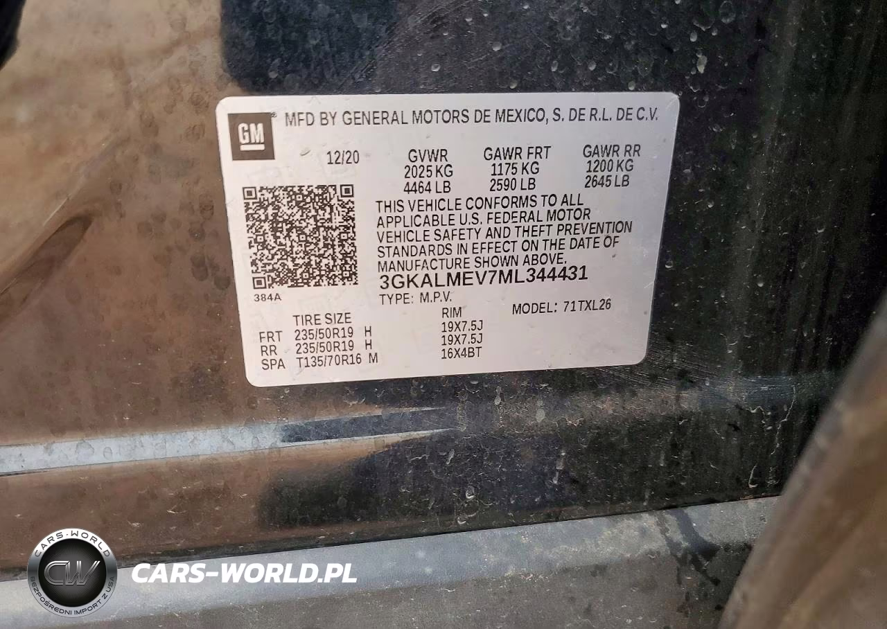 2021 GMC Terrain Sle VIN:3GKALMEV7ML344431 - 13
