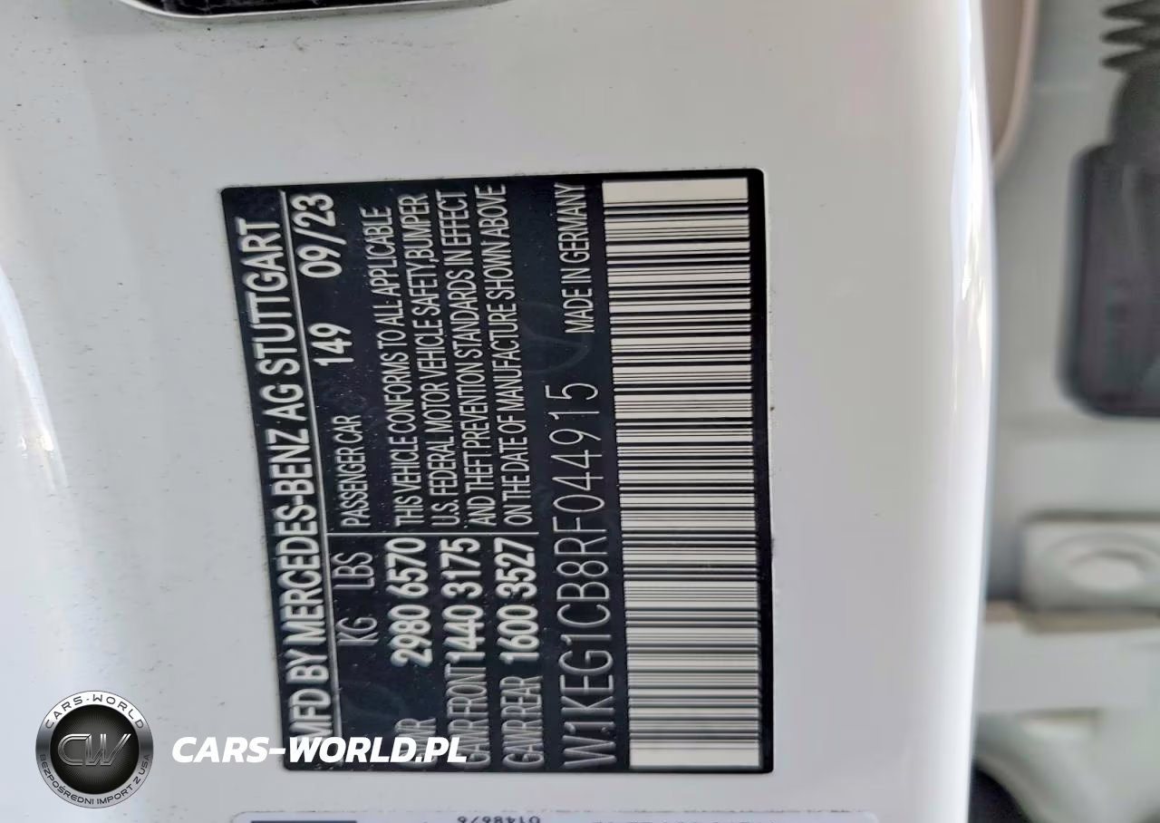 2024 Mercedes-Benz Eqe Sedan 350 4Matic VIN:W1KEG1CB8RF044915 - 12