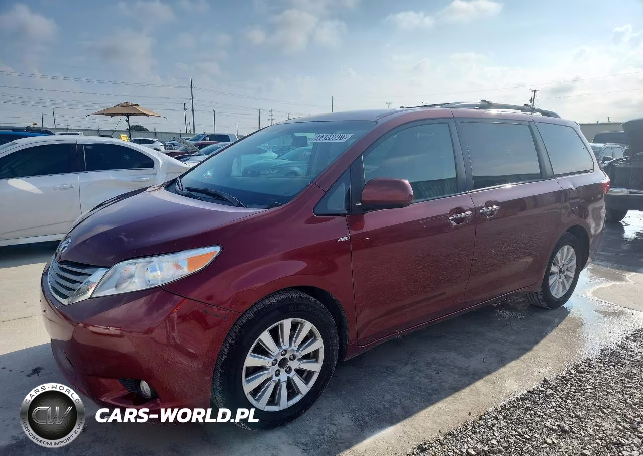 2017 Toyota Sienna Xle Premium 7-Passenger
