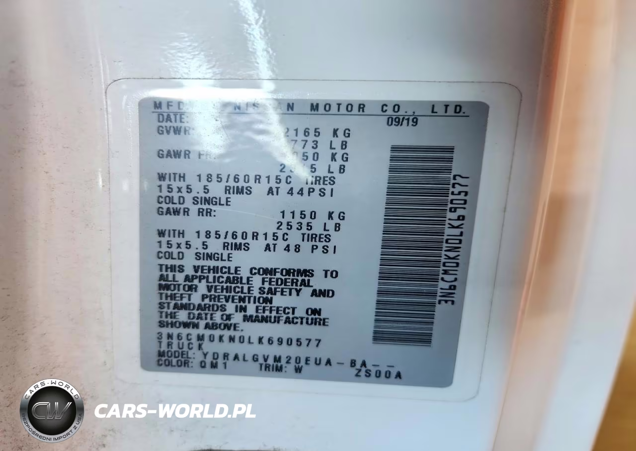 2020 Nissan Nv200 Sv VIN:3N6CM0KN0LK690577 - 13