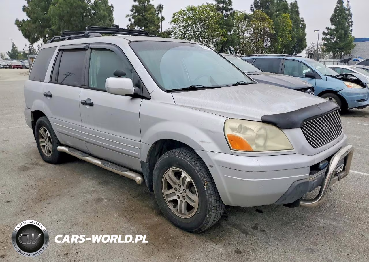 2004 Honda Pilot Exl VIN:2HKYF18674H507793 - 4