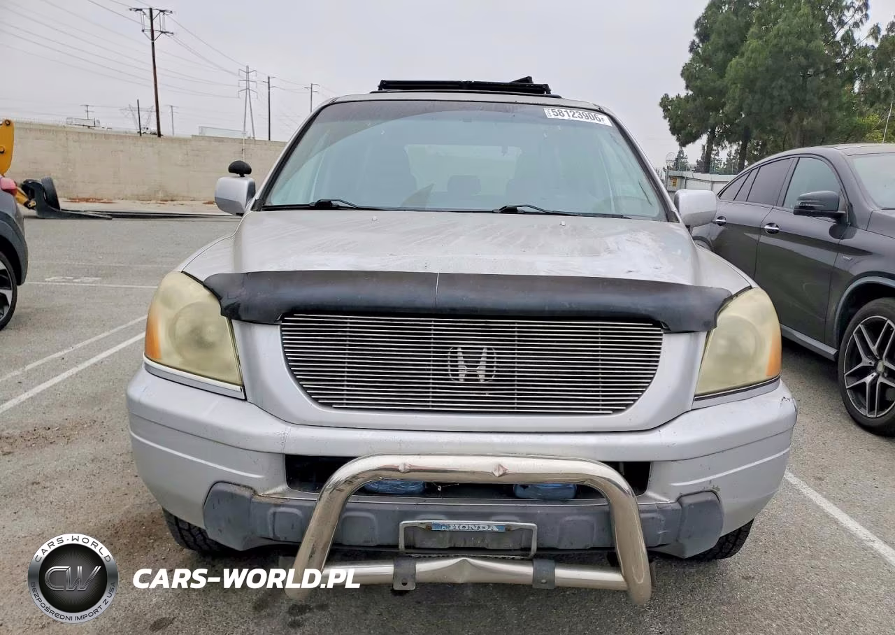 2004 Honda Pilot Exl VIN:2HKYF18674H507793 - 5