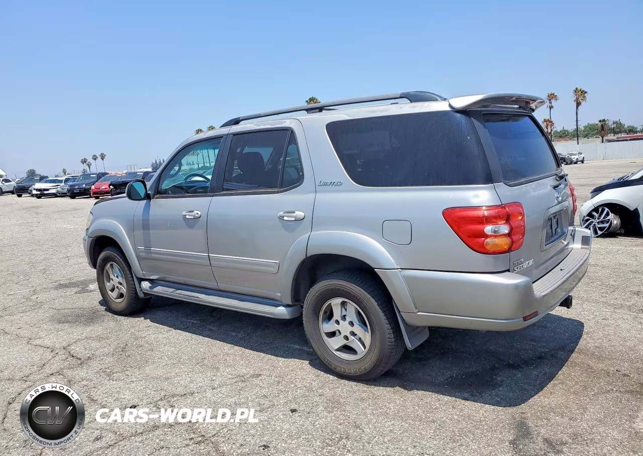 2002 Toyota Sequoia Limited VIN:5TDZT38A72S079227 - 2
