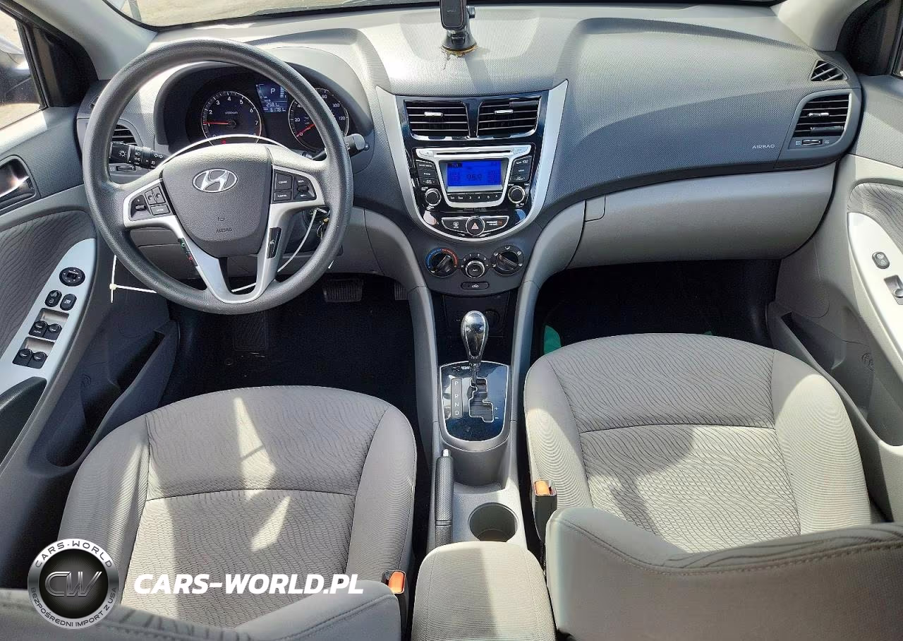 2014 Hyundai Accent Gls VIN:KMHCU4AE9EU769109 - 8