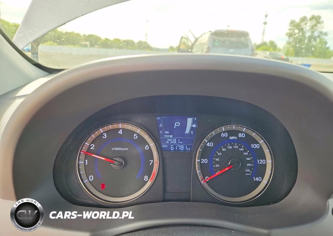 2014 Hyundai Accent Gls VIN:KMHCU4AE9EU769109 - 9