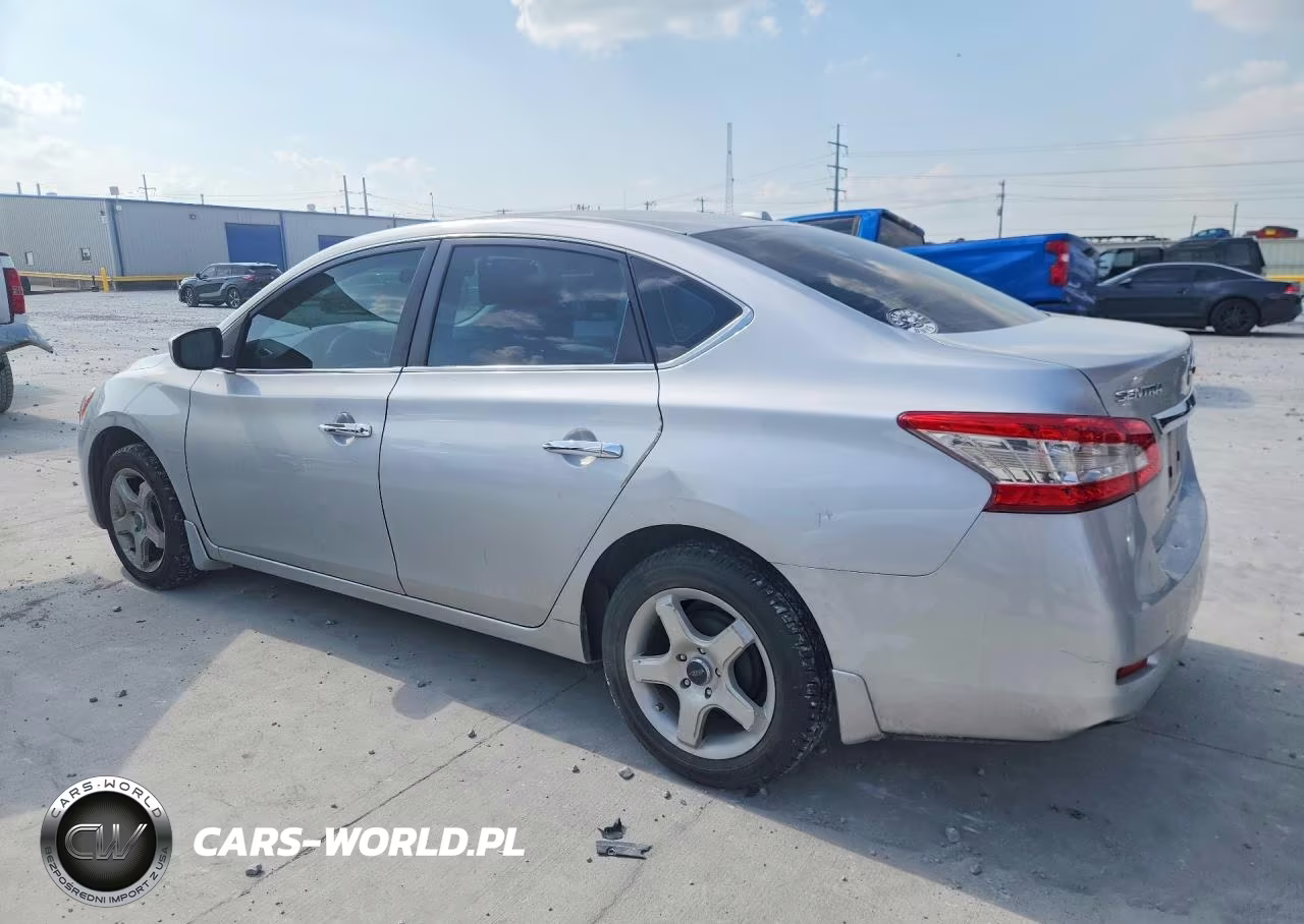 2015 Nissan Sentra Sv VIN:3N1AB7AP0FL673548 - 2