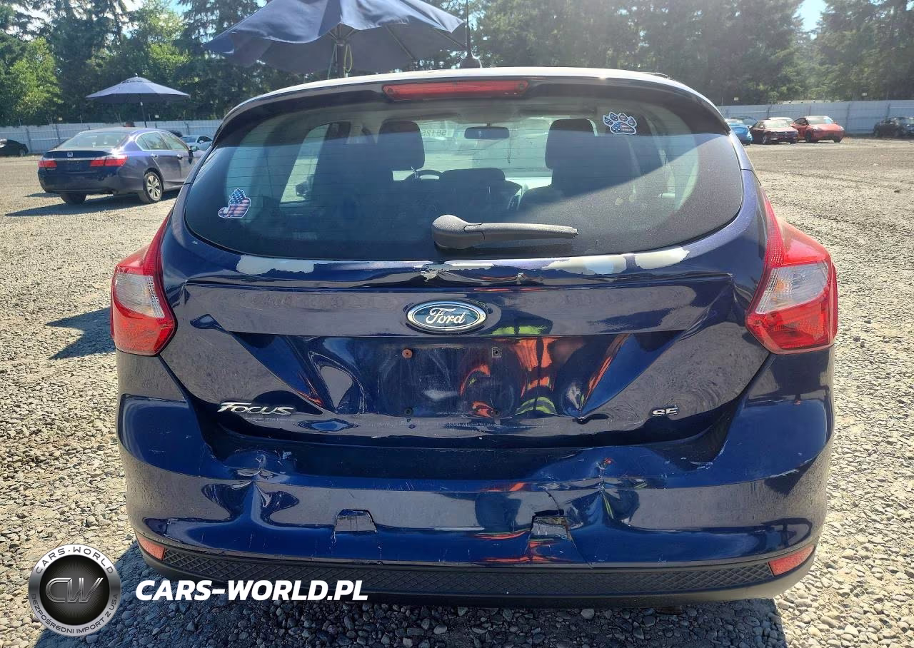 2012 Ford Focus Se VIN:1FAHP3K26CL112356 - 6