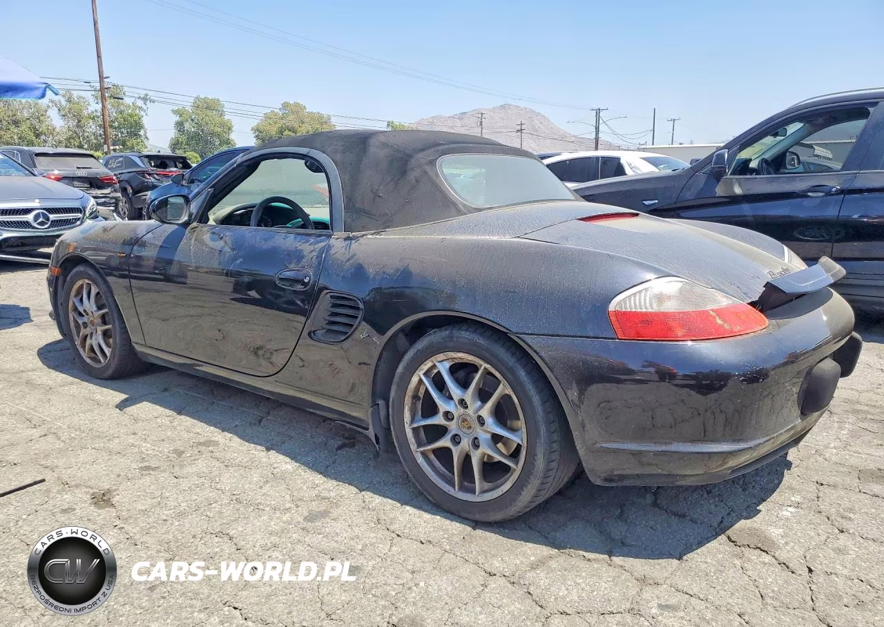 2003 Porsche Boxster VIN:WP0CA29853U621178 - 2
